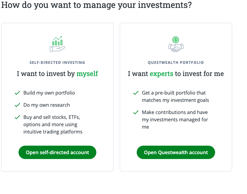 questrade tfsa account 